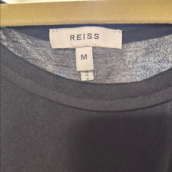 NWOT Reiss Black Sleeveless Tank Top - Picture 2 of 2